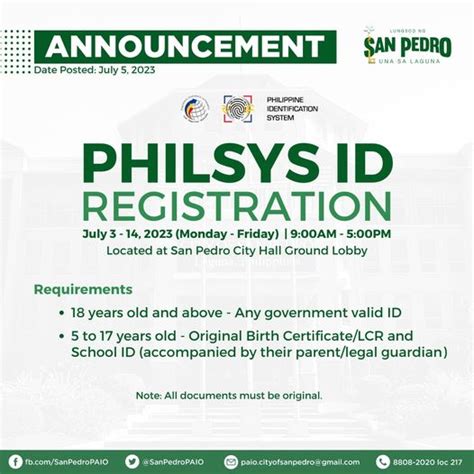 PhilSys Laguna .